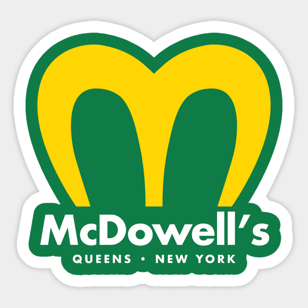 McDowell's Sticker by MindsparkCreative